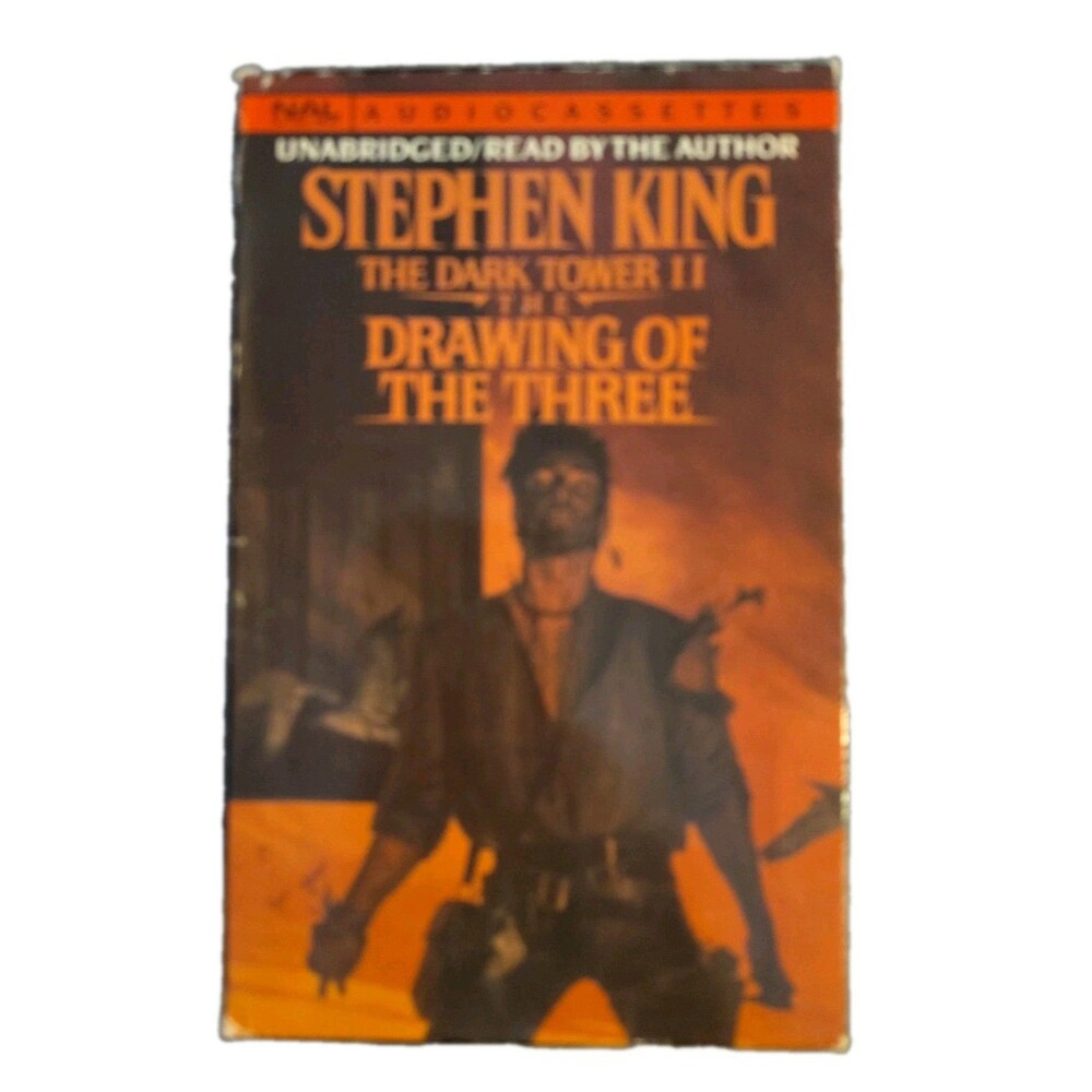 Stephen King The Drawing of the Three Audio Cassette Box Set 1989 NAL Unabridged